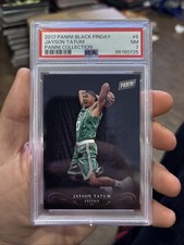 2017 panini black friday jayson tatum #5 PSA 7 Rookie Card Celtics NBA