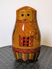Vintage, 5 Piece Matryoshka Nesting Doll Set - See Description