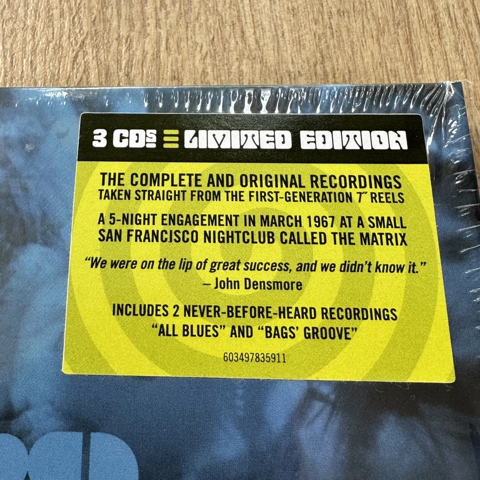 The Doors Live at the Matrix 1967 The Original Masters 3 x CD Digipak Album 2023 - Bild 3 von 4