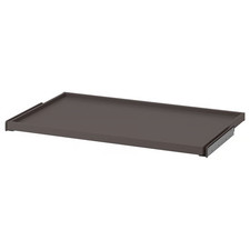 IKEA KOMPLEMENT Pull Out Tray Dark Grey PAX Wardrobe Drawer Insert 100x58 cm