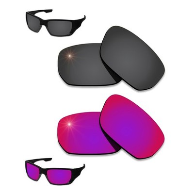 Grey Black&Midnight Sun Polarized Lenses Replacement For-Oakley Style Switch