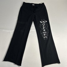 Old Navy Leggings Black Women  s Size Medium Warriors Drawstring