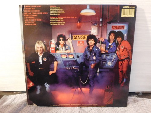 LOT OF 2 KROKUS 33 RPM LPS - CHANGE OF ADDRESS / ALIVE AND SCREAMIN - 80'S HARD - Picture 5 of 6
