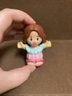 Fisher-Price Little People Barbie Replacement Figure Brunette Blue Ruffle Pink — photo 4