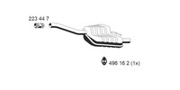 EndschalldäMpfer NachschalldäMpfer Ernst 341134 FüR Focus Ford DBW DAW 1 16V