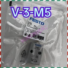 V-3-M5 1PCS NEW FESTO V-3-M5 3626 Stem Actuated Valve V-3-M5 V-3-M5 Fast ship ##