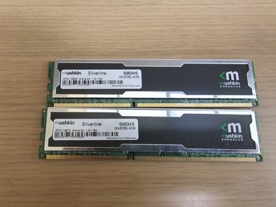 lot of 2 Mushkin Silverline 2GB DDR3 ram
