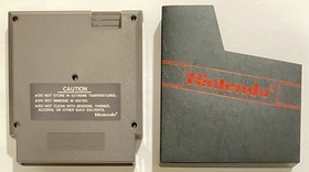 Gyromite (Nintendo NES, 1985) - 5 screw - Cart Only + Black Nintendo Sleeve 