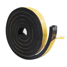 Nastro sigillante autoadesivo gomma espansa, 12x12 mm, porta finestre, resistent