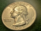 1948-S 25C Washington Qtr. "MS+++ BU"