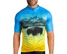 Primal Wear Men's Prisma Short Sleeve Jersey (Grand Teton National Park)