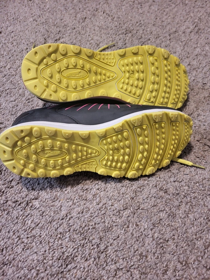 Женские кроссовки для бега спортивные Catapult Chase черные розовые IWY5614 размер 8,5 - Изображение 3 из 4