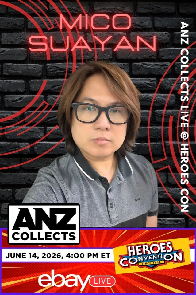 AnZ LIVE @ HeroesCon 2026 with Mico Suayan!