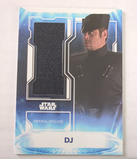 Topps Star Wars DJ Imperial Disguise Fabric Relic Card FR-DJ Serial 112/149