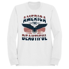 America The Beautiful Eagle Vintage Women's Sweatshirt