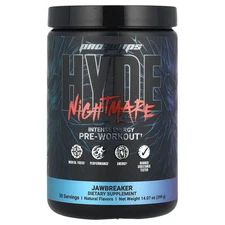 HYDE® Nightmare, Intense Energy Pre-Workout, Jawbreaker, 14.07 oz (399 g)