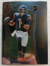 Justin Fields 2021 Select Football Certified Rookies Chicago Bears New York Jets