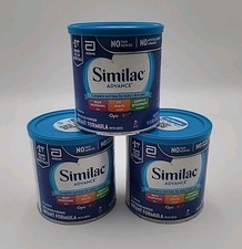 3- Similac Advance Infant Formula 12.4 oz Powder Milk Based EXP 06/01/2028