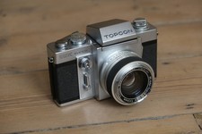 Topcon RE Super SLR with 3 lenses + original leather cases [Mint condition]