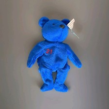 Salvino's Bamm Beanos Roger Clemens 21 Bear 1998