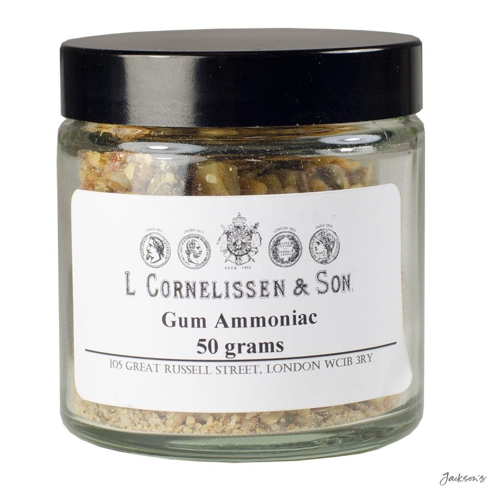 Cornelissen Gum Ammoniac Resin 50g For Artists Varnish And Medium Making