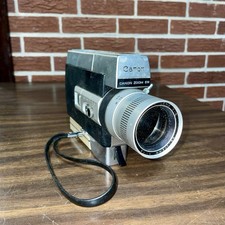 Canon Zoom 518 Super 8 9.5-47.5mm Lens 8mm Movie Camera, with Original Case