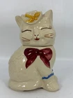 Vintage Shawnee Puss n Boots Long Tail Cookie Jar 1940s Made in USA