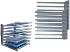 Screen Frame Holder Art Painting Drying Rack Storage 8 Layers Screen Printing Sh