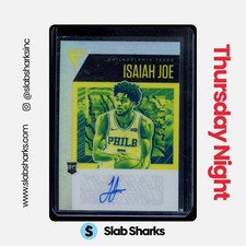 2020 PANINI FLUX #FRS-IJO ISAIAH JOE SIGNATURES RC AUTO ROOKIE