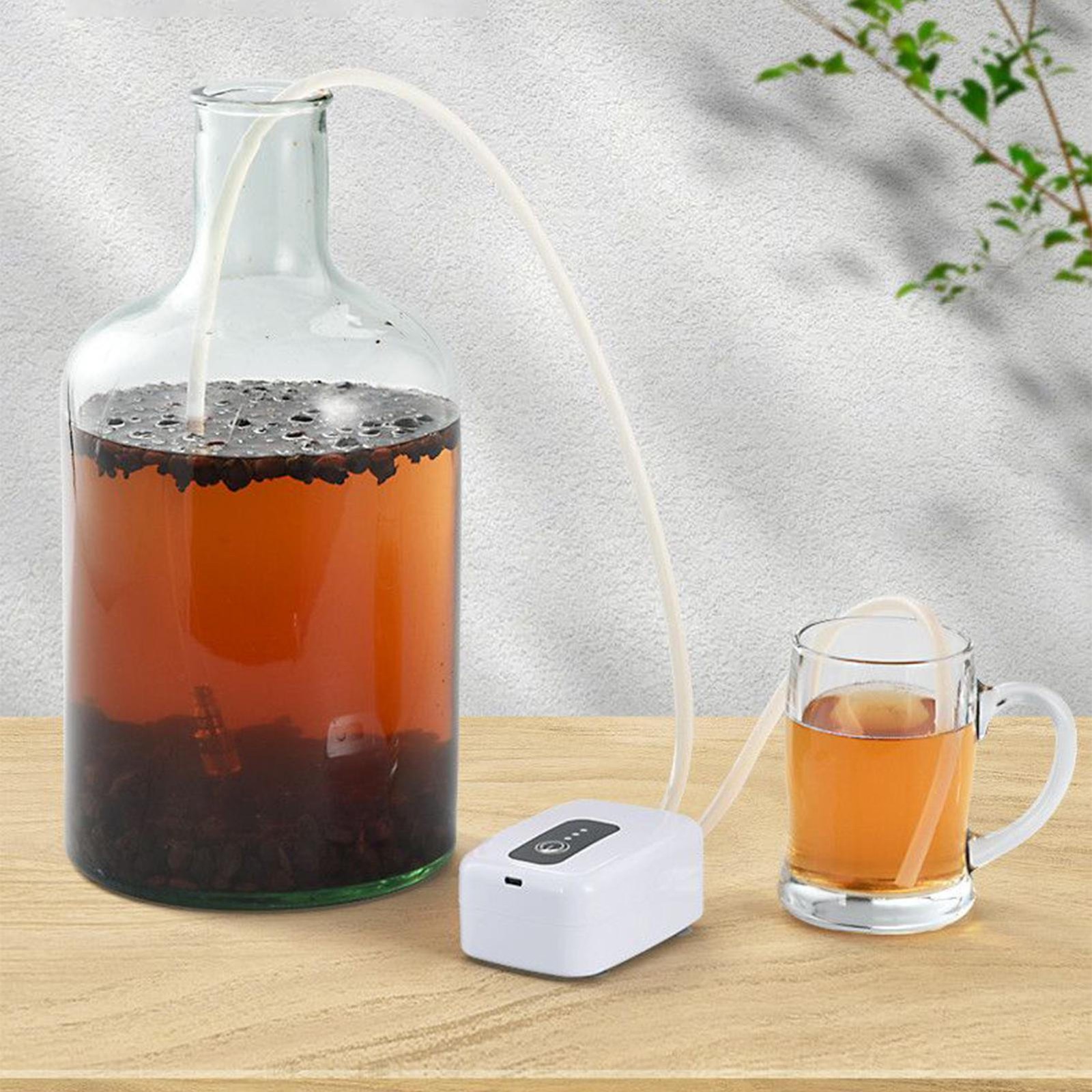 Wine Siphon Pump Food Grade Detachable Homebrew Tool Kit Auto Siphon