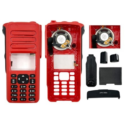 Red Replacement of Front Housing Case with Speaker for XPR7550E DGP8550E Radio