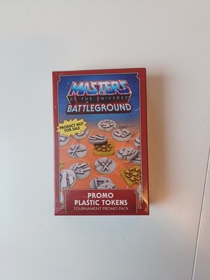 Masters of the Universe Battleground MOTU - Promo Plastic Tokens Marker OVP