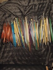 Lot 128 Assorted Knitting Needles Mostly Boyle Susan Bates All Sizes Great Shape