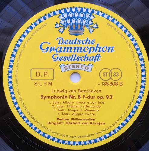 Ludwig van Beethoven - Berliner Philharmoniker / Herbert von Karajan - IX. Symph - Picture 5 of 5