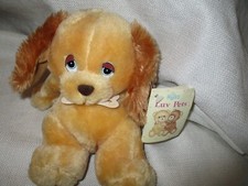 Russ Berrie Luv Pets Huggable Wubbable Puppy Dog Plush 2822 7" golden plush