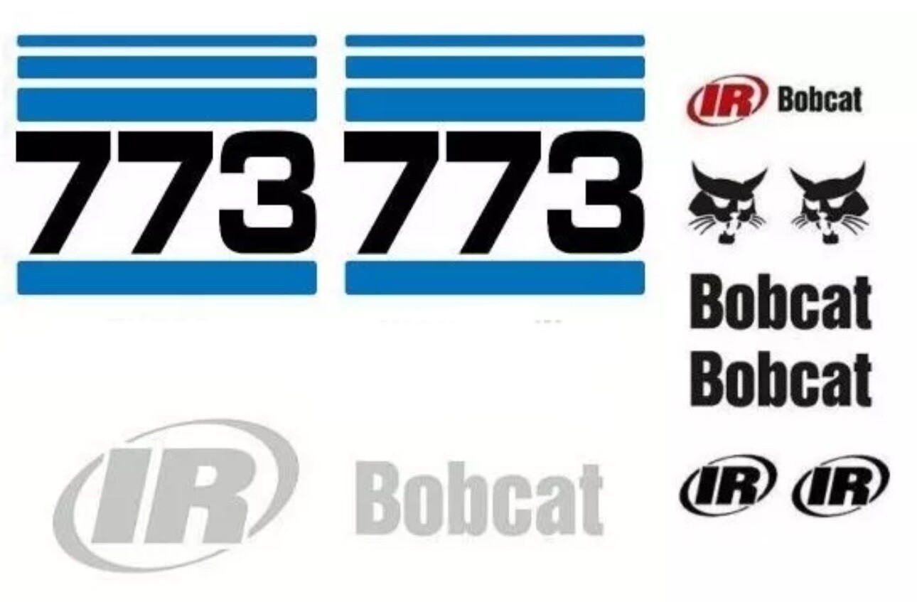 BOBCAT 773 Skid Steer Full Decal Sticker Kit B2 Replacement Set