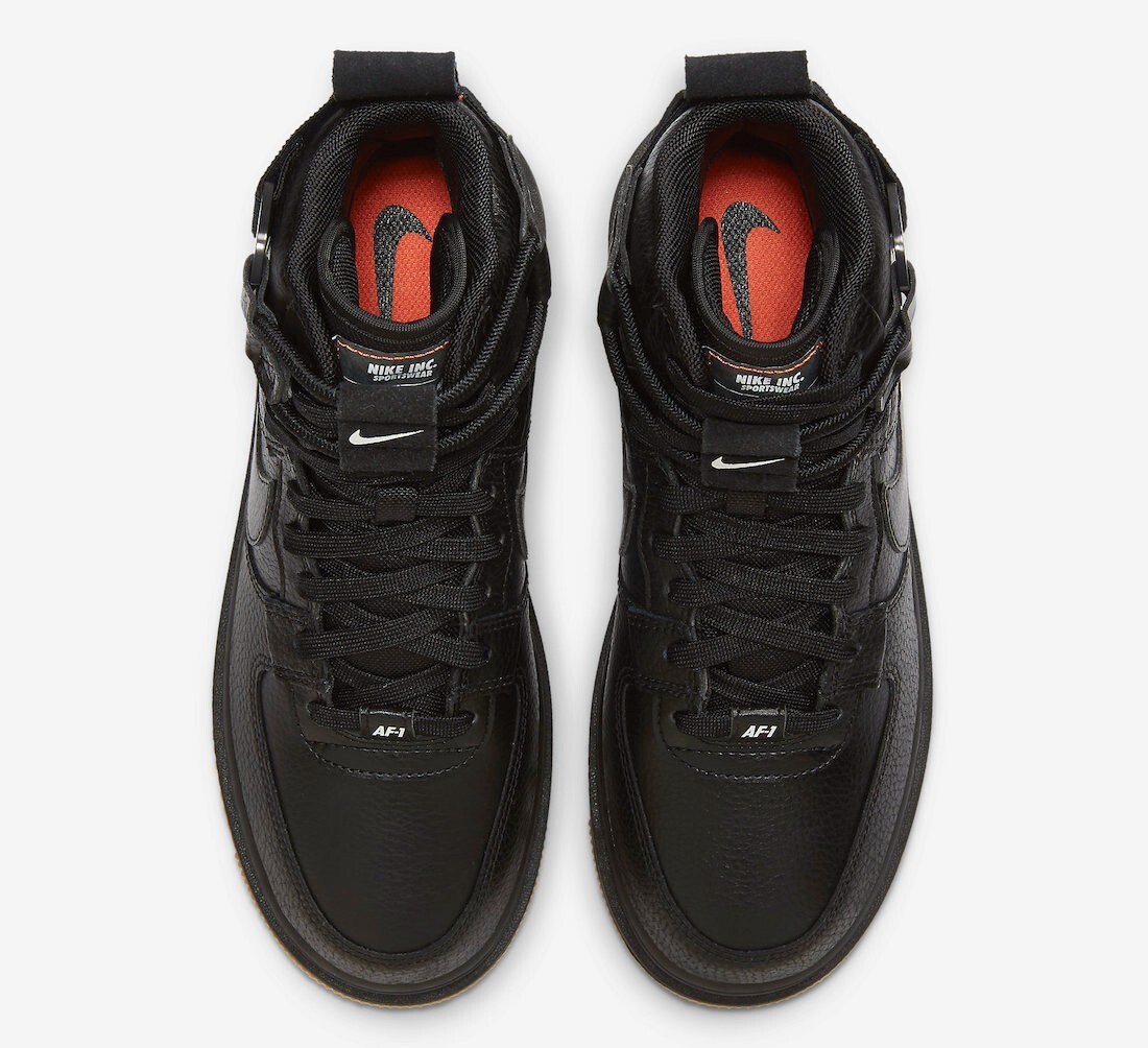 Nike Air Force 1 High Utility 2.0 Black-Gum Women's Sneakers Size