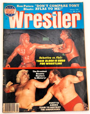 THE WRESTLER JAN 1981 THE HANGMAN RIC FLAIR OLE ANDERSON DUSTY RHODES TONY ATLAS