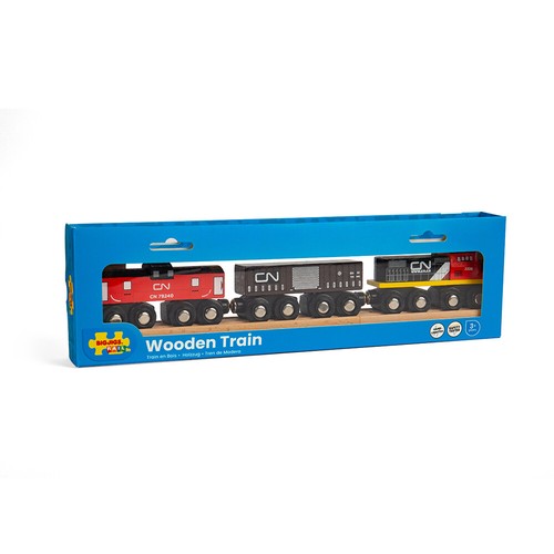 Bigjigs Rail Realistic CN Juego de Motor de Tren de Madera, Juego de Tren de Madera Accesorios - Imagen 9 de 9