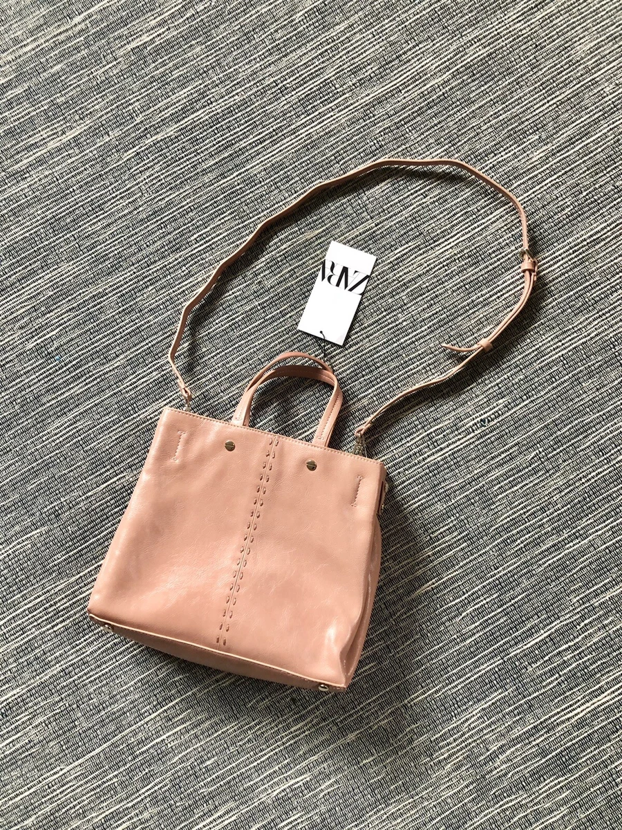 Zara Tote with Interior Bag