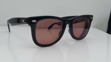 Vintage SY GP241-H Black Oval Taiwan Sunglasses FRAMES ONLY