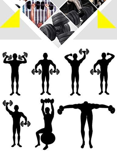 Adjustable Dumbbells Weight Set Dumbbell Weights Exercise & Fitness Equipment W/ - Picture 9 of 9