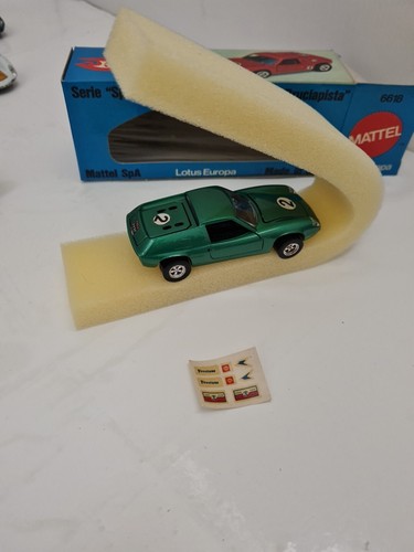 Mebetoys 6618 Mattel Feuersputscher Lotus Europa Brenner NEU - Bild 7 von 13