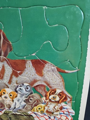 Vintage Playskool Set of 2 Puzzles Golden Press Poky Little Puppy-Dogs - Picture 7 of 11