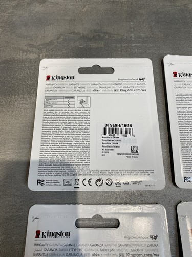 Adaptateur Kingston 16 Go DataTraveler SE9 16 Go 32 Go adaptateur 16 Go DataTraveler SWIVL - Photo 9/10