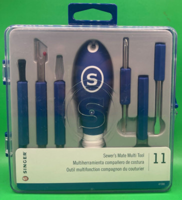 Singer Sewer's Mate Multi Tools w/Case ~11 Piece~ Model #47300