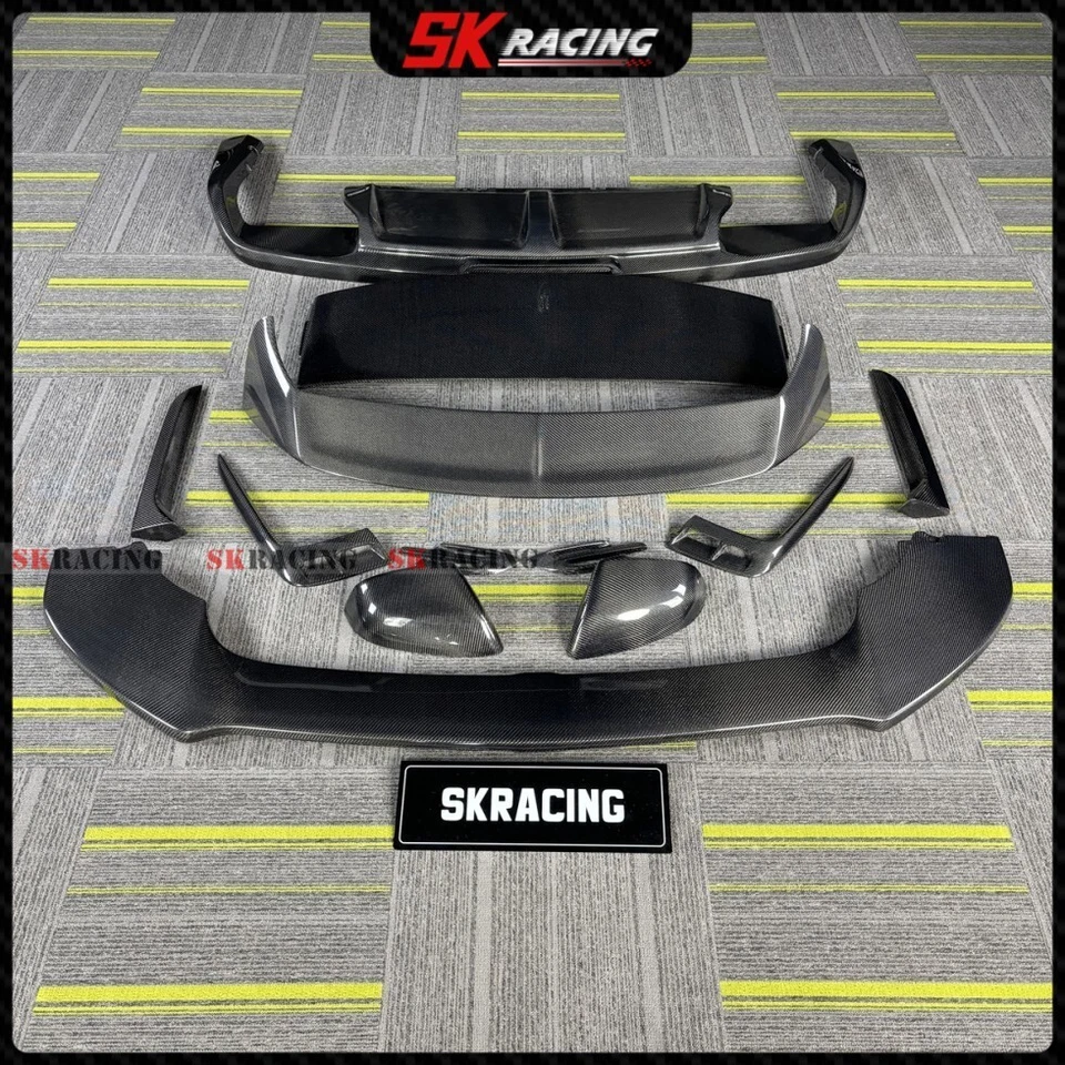 Kits de carrocería de alerón de maletero de parachoques delantero trasero para Bentley Bentayga W12 2017-2020 Foto 2 de 4