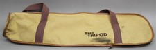 Vintage Canvas TRIPOD CARRYING CASE BAG Webbe...