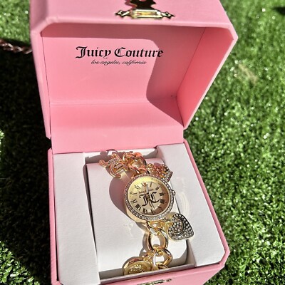 Juicy Couture Gold Charm Watch | eBay