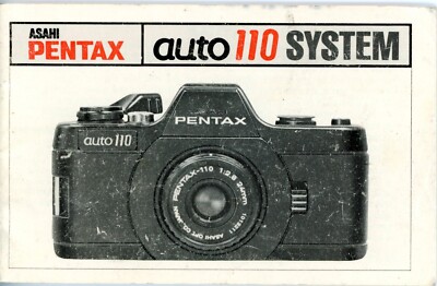 ASAHI Bedienungsanleitung PENTAX auto 110 SYSTEM User Manual IN ENGLISH (Y5315